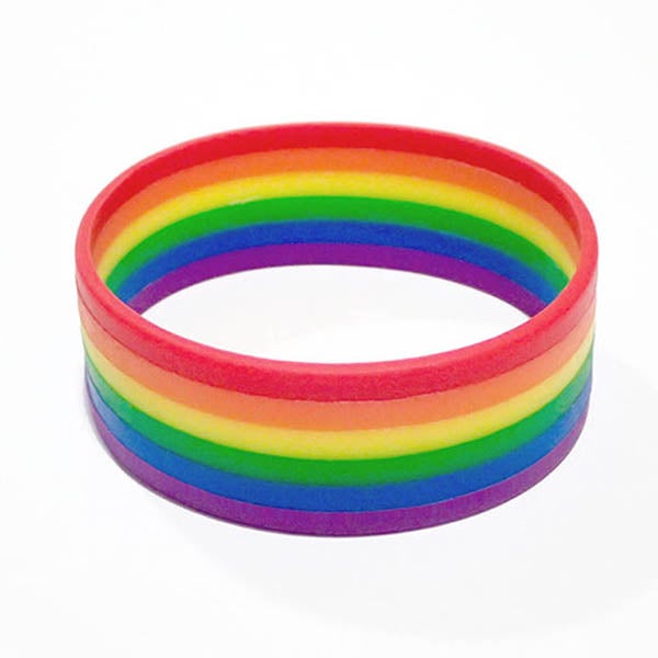 Rainbow bracelet discount